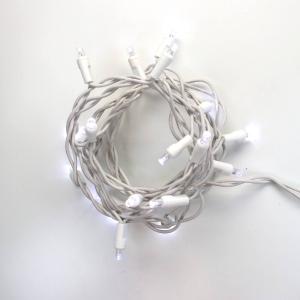 20-light Pure White LED Craft Lights, White Wire Cheap Sale Really