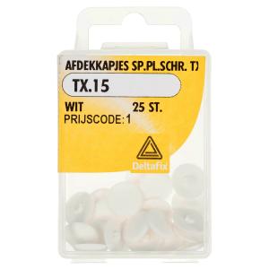 Afdekkapjes TX15 wit 25st spaanplaatschroef Discount In China