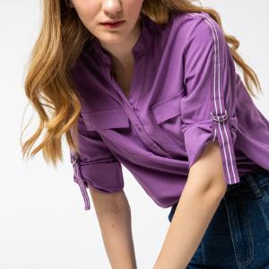 Utility Shirt with Tape Finishline For Sale