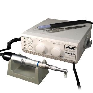 ART-SP1 Scaler/polisher combo unit with straight nose cone, micro-motor, prophy head, and scaling insert Free Shipping Cheap