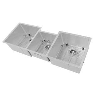 ZLINE 45" Undermount Triple Bowl Sink, DuraSnow Stainless, SLT-45S Cheap Sale Get Authentic