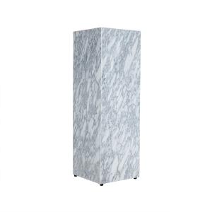 Stage Marble Plinth - Grey Carrara Sale With Credit Card