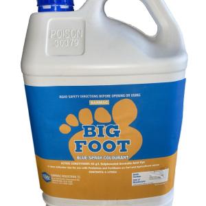 Big Foot Blue Spray Colourant 5 Litre Looking For For Sale