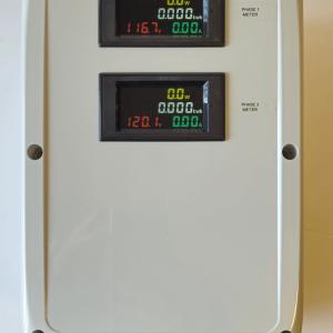 Power Spy #4 30A 240v power monitor - NEMA L14-30 to single L14-30 outlet with twin kWh meters Manchester Sale Online