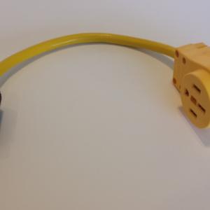Adapter #27 30amp L6-30 Plug to Camco EZ-Pull 14-50 socket Adapter 1ft. Cheap Sale How Much