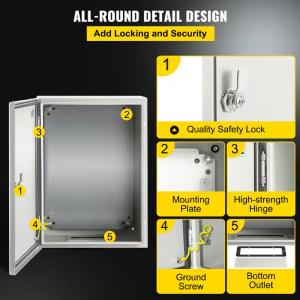 16x12x8 Outdoor enclosure for Buddy boxes Free Shipping Pay With Visa