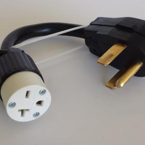 EVSE adapter plugs into 1996 and up Dryer outlets and 50amp Electric Range outlets - Adapter #18 Professional Online