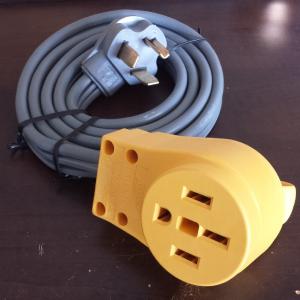 Adapter #24 30amp. 10-30 Plug to Camco 14-50 EZ-pull socket Adapter 5ft. Discount Cheapest