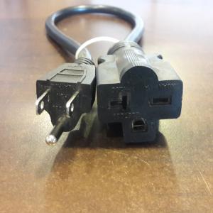 EVSE adapter to plug into common 15amp and 20amp 120 volt wall outlets, for 6-20P EVSE's - Adapter #105 Sale Professional