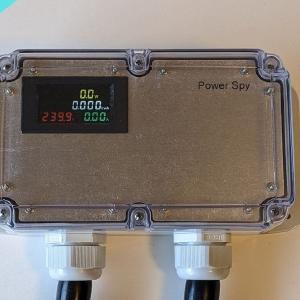 20amp Power Spy OUTDOOR Customize Your Own, 20A 240v power monitor - Single plug to single outlet with kWh meter The Cheapest