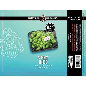 Rusty Rail Very Nice DIPA Outlet Exclusive