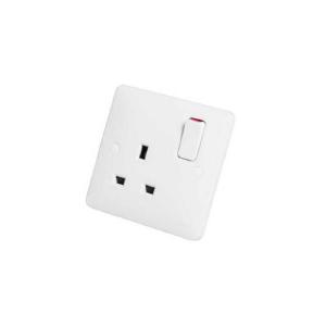 SOLLYSTA SINGLE SW SOCKET WHITE | WMSS81 Clearance Best Pices