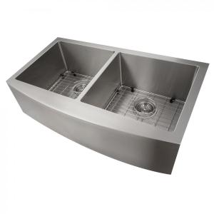 ZLINE Farmhouse 36" Double Bowl Apron Sink Stainless Steel, SA50D-36 Cheap Sale Shop For