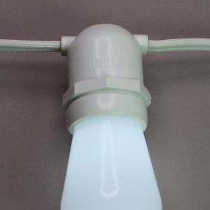 E26 108' Heavy Duty Commercial Grade Cord, White Wire Buy