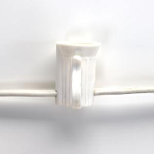 C7 (E12) 1000' Spool 15" Spacing, White SPT-1 Wire For Cheap