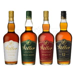 W.L. Weller C.Y.P.B. Bourbon, Special Reserve, Antique 107 & 12 Year Bundle Cheapest Pice