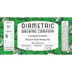 Diametric Concrete Garden Strong Ale Buy Cheap 100% Guaranteed