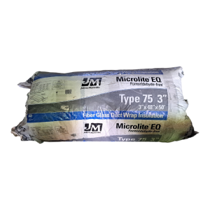 Johns Manville, Microlite EQ, Ductwrap, T75, 3" x 48" x 50, FSK 200.0 SF/Roll (In-Store Pickup Only) Discount Latest Collections