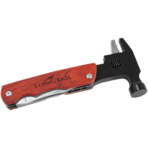 6 3/4" Hammer Multi-Tool with Wood Handle/Pouch Buy Cheap Best Sale