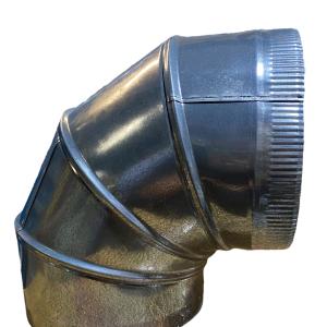 HCP, 15007000, 7", 90 Adjustable Round Duct Elbow - 25 Pack Cheap Sale Geniue Stockist