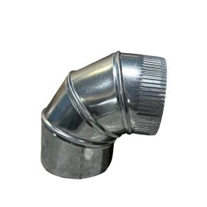 Heating & Cooling Products, 15006006, Adjustable Elbow, 6 in, 90 deg, 26 ga, Galvanized, Steel Buy Cheap Choice