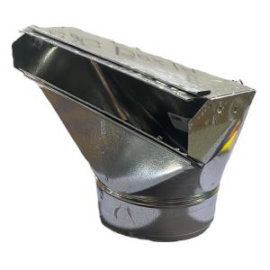 HCP, 57521261, 2-1/4" x 12" x 6", Duct Elbow, Stack Boot Duct Fitting, - 12 Pack Best Wholesale Sale Online