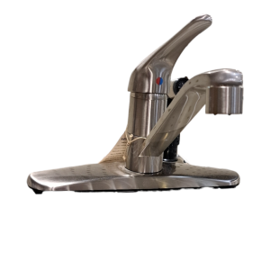 Gerber 40-112-VP-SS Maxwell Single Handle Kitchen Faucet With Side Spray Latest Cheap Online