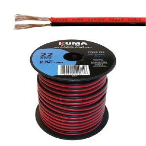 Low Voltage DC Power Cable, 22AWG, 100ft Roll (PW22-100) For Sale 2025