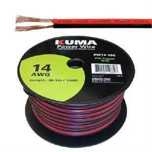 Low Voltage DC Power Cable, 14AWG, 100ft Roll (PW14-100) Sale Amazing Pice