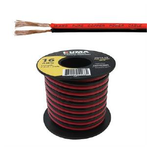 Low Voltage DC Power Cable, 16AWG, 25ft Roll (PW16-25) Visa Payment