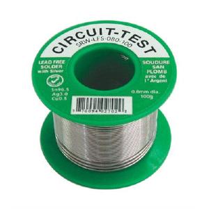 Lead Free Silver Solder - 0.8mm, 100g Roll (SRW-LFS-080-100) Outlet Release Dates