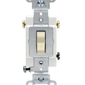 Leviton S06-CS320-2TS Commercial Grade Toggle Switch, 3 Way, Light Almond Free Shipping Manchester Great Sale