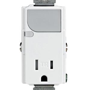 Leviton T6525-W Decora Combination Receptacle/Guide Light, 15 Amps Cheap Wiki