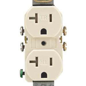 Leviton T5820-T Tamper Resistant Duplex Outlet, Light Almond, 125 Volts Exclusive Online