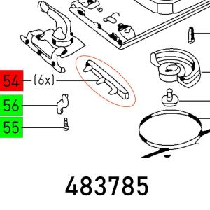Rubber Clamp In Kunststoffaufl.6 St. Footlocker Pictures Online