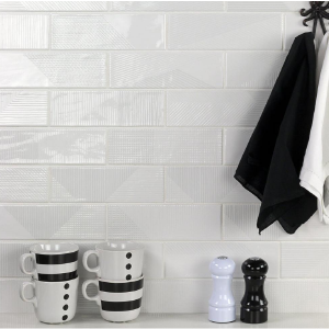 Ace White 2 in. x 8 in. x 9 mm Polished Ceramic Subway Wall Tile (38 pieces / 5.38 sq. ft. / box) (2 cases) KBO301 Excellent Online
