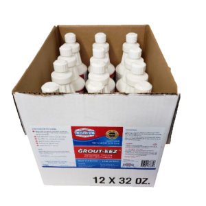 12 Quart Bottles Of Grout-eez With 2 Grout Brushes Cheap Sale Inexpensive