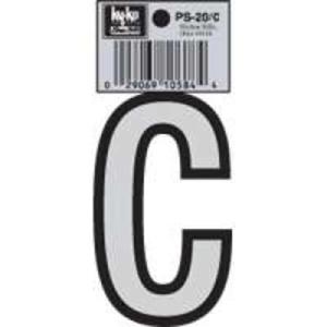 Hy-Ko PS-20/C Reflective Vinyl House Letter C, 3-1/4" Discount 2025 New