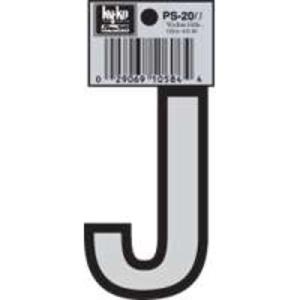 Hy-Ko PS-20/J Vinyl lettering Reflective House Letter J, Size 3-1/4" For Sale Online