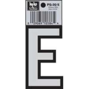 Hy-Ko PS-20/E Vinyl lettering Reflective House Letter E, Size 3-1/4" Online Online With Mastercard