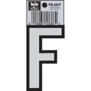 Hy-Ko PS-20/F Vinyl lettering Reflective House Letter F, Size 3-1/4" Eastbay Online