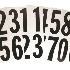 Hy-Ko MM-23N Self-Adhesive Reflective Number Set, 3" From China