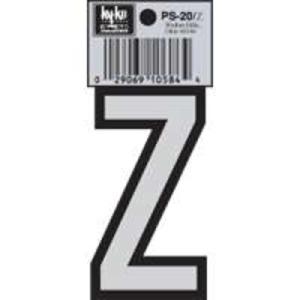 Hy-Ko PS-20/Z Vinyl lettering Reflective House Letter Z, Size 3-1/4" Outlet Lowest Pice