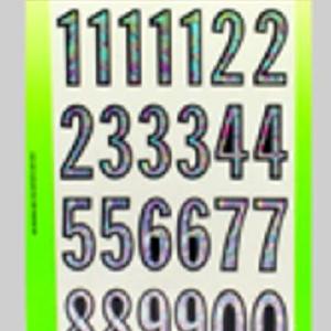 Hy-Ko MM-32N Numbers 2" Prism Pkg Brand New Unisex