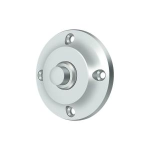 Deltana BBR213U26 Round Contemporary Bell Doorbell Button, Polished Chrome, 2-1/4" Cheapest Pice For Sale