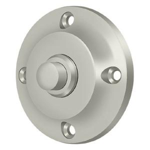 Deltana BBR213U15 Round Contemporary Bell Doorbell Button, Brushed Nickel, 2-1/4" Outlet Best Place