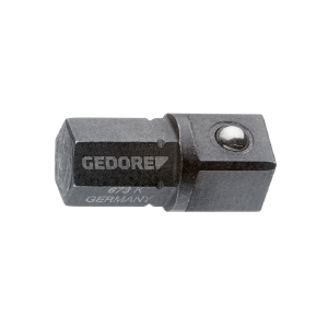 GEDORE 673 K Socket Holder Short Pattern 1/4" Hexagon - 1/4" Square Free Shipping Purchase
