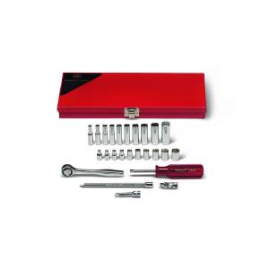Wright Tool 223 1/4 Drive 25 Piece 6 Point Standard & Deep Socket Set Best Pices Sale Online