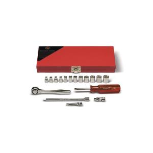 Wright Tool 221 1/4 Drive 17 Piece 6 Point Standard Metric Socket Set Discount For Nice