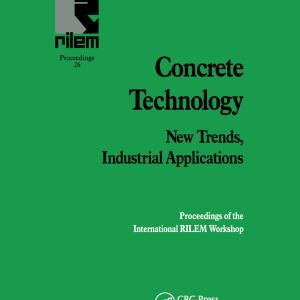 Concrete Technology: New Trends, Industrial Applications Outlet Low Pice